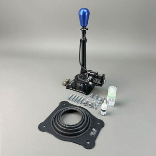 CAE Ultra Shifter Mazda MX5 NA/NB 6 Gang ALU unbesch. Alu Blau D=22mm