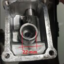 CAE Ultra Shifter Mazda MX5 NA/NB 6 Gang ALU unbesch. Alu Blau D=22mm