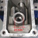 CAE Ultra Shifter Mazda MX5 NA/NB 6 Speed anod. GREY POM white Dia. 19mm