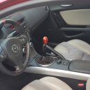 CAE Ultra Shifter Mazda RX8 5-Gang ELOX GRAU Alu Rot