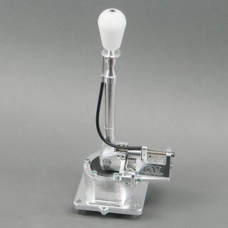 CAE Ultra Shifter FIAT 124  6-Gang anod. GREY Alu blue