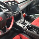 CAE Ultra Shifter Honda CIVIC TYPE R Edition RED ALU POM Schwarz
