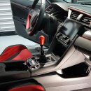 CAE Ultra Shifter Honda CIVIC TYPE R Editon RED anod. BLACK Alu grey