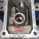 CAE Ultra Shifter Mazda MX5 NA/NB 6 Gang D=22mm ALU unbesch. Alu Gold
