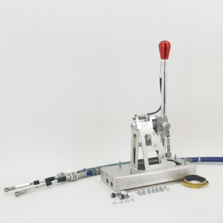 CAE Ultra Shifter "UNTERFLUR"  Skoda Octavia 1U/ 1Z ELOX GRAU Alu Gold