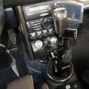 CAE Shifter MINI R5X Black anodized alu grey