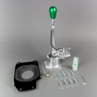 CAE Ultra Shifter Mazda RX8 6-Gang anod. BLACK Alu green