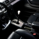 CAE Shifter Audi A4 Typ B 7 anod. BLACK POM white