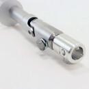 CAE Ultra Shifter Subaru GC8 /GD 5 Speed "RACE" GREY anodized Alu orange
