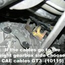 CAE Gearshift cable Kit / Porsche 997 Carrera