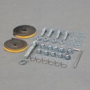 CAE Shifter AUDI STREET Type B4/5/6 anod. black B5/6-Alu blue-FLAT with M10 Thread