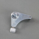 CAE Shifter AUDI STREET Typ B4/5/6 Elox Schwarz B5/6-Alu Blau-Flacher Anguss OHNE GEWINDE