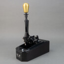 CAE Shifter AUDI STREET Typ B4/5/6 Elox Schwarz B5/6-Alu Blau-Flacher Anguss OHNE GEWINDE