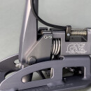 CAE Ultra Shifter for Toyota GR Yaris GEN 1 & GEN 2 anod. GREY Alcantara red