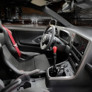 CAE Ultra Shifter for Toyota GR Yaris GEN 1 & GEN 2 anod. GREY Alcantara silver