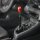 CAE Ultra Shifter for Toyota GR Yaris GEN 1 & GEN 2 anod. BLACK Alcantara red