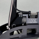 CAE Ultra Shifter BMW E8/9X "XXS" BLACK anodized Alcantara red