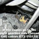 CAE Shifter Porsche STREET ALU uncoated alu orange
