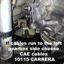 CAE Shifter Porsche STREET BLACK anodized POM black