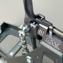 CAE Shifter Porsche STREET GREY Anodized alu orange