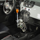 CAE Ultra Shifter Fiat 500 Abarth anod. BLACK Alu purple