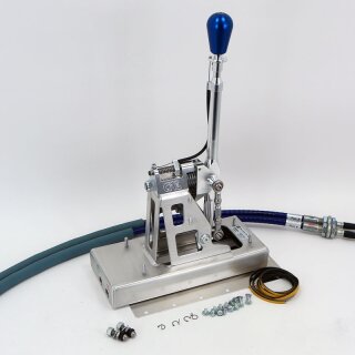 CAE Ultra Shifter "UNDERFLOOR" VW POLO 6R WRC (2013) & 6C GTI 02M 6-Speed anod. GREY-Alu green