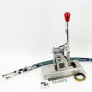 CAE Ultra Shifter "UNTERFLUR" VW Golf 4,5,6, Scirocco 3, Bora/Jetta 4,5, Beetle / 02M & 02J anod. BLACK POM white