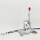 CAE Ultra Shifter "UNTERFLUR" VW Golf 4,5,6, Scirocco 3, Bora/Jetta 4,5, Beetle / 02M & 02J anod. GREY Alu green
