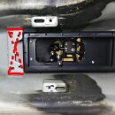 CAE Ultra Shifter "UNDERFLOOR" SEAT Leon 1M - 1P - 5F also for 4WD anod. BLACK Alu blue