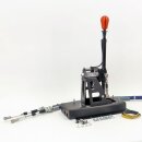 CAE Ultra Shifter "UNDERFLOOR" SEAT Leon 1M - 1P - 5F also for 4WD anod. BLACK Alu orange