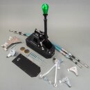 CAE Shifter Audi 80/90 Typ B4 ALU uncoat. POM white HIGH with M10 thread