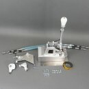 CAE Shifter Audi 80/90 Typ B4 ALU uncoat. POM white HIGH with M10 thread