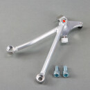CAE Shifter Audi 80/90 Typ B4 ALU uncoat. POM white FLAT WITHOUT M10 Thread