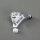 CAE Shifter Audi A4 Typ B5/6 ALU unbesch. POM Schwarz Flacher Nocken mit M10 Gewinde