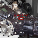 CAE Shifter Audi A4 Typ B5/6 anod. BLACK Alu blue FLAT with M10 Thread