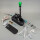 CAE Shifter Audi A4 Typ B5/6 anod. BLACK Alu blue FLAT with M10 Thread