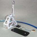 CAE Ultra Shifter "RACE" VW Golf 4,5,6 MQ500 ALU uncoat. POM white