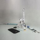 CAE Ultra Shifter "RACE" VW Golf 4,5,6 MQ500 ALU uncoat. POM white