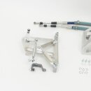 CAE Shifter VW Golf & Jetta 1, Scirocco 1&2 020 anod. GREY-POM white