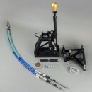 CAE Shifter VW Golf & Jetta 1, Scirocco 1&2 020 anod. GREY-Alu red