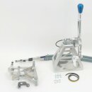 CAE Shifter VW Golf & Jetta 1, Scirocco 1&2 020 anod. GREY-Alu red