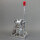 CAE Shifter VW Golf & Jetta 1, Scirocco 1&2 020 anod. GREY-Alu red