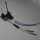 CAE Shifter Renault Megane II RS anod. BLACK Alu red