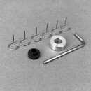 CAE Ultra Shifter Fiesta MK7 mit 6 G. B6 ALU uncoat. POM white