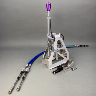 CAE Ultra Shifter Fiesta MK7 mit 6 G. B6 anod. GREY Alu green