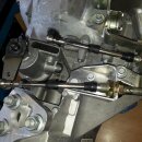 CAE Ultra Shifter Fiesta MK7 mit 6 G. B6 anod. GREY Alu green