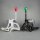 CAE Shifter Ford Focus MK 3 RS & ST ALU ALU uncoat. POM white