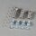 CAE Shifter Ford Focus MK 3 RS & ST ALU ALU uncoat. POM white