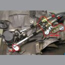 CAE Ultra Shifter VW Golf 3 / 02A HD Kit ALU uncoat. POM black