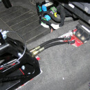 CAE Ultra Shifter VW Polo & Lupo GTI BJ 2001-05 / 02T ALU anod. BLACK-Alu orange